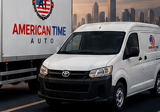 Camioneta American Time Auto de reparto rápido