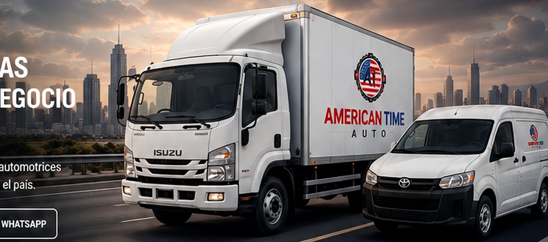 Camión American Time Auto en ruta