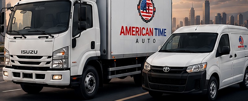 Camión American Time Auto de transporte y distribución